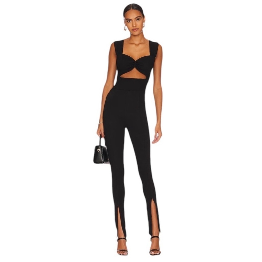 Nonchalant Label Jaime Catsuit In Black Xl
